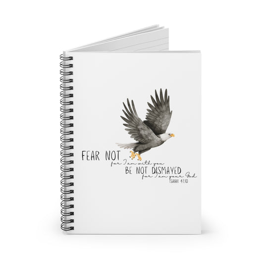 Faith Journal Notebook -  Isaiah 41:10