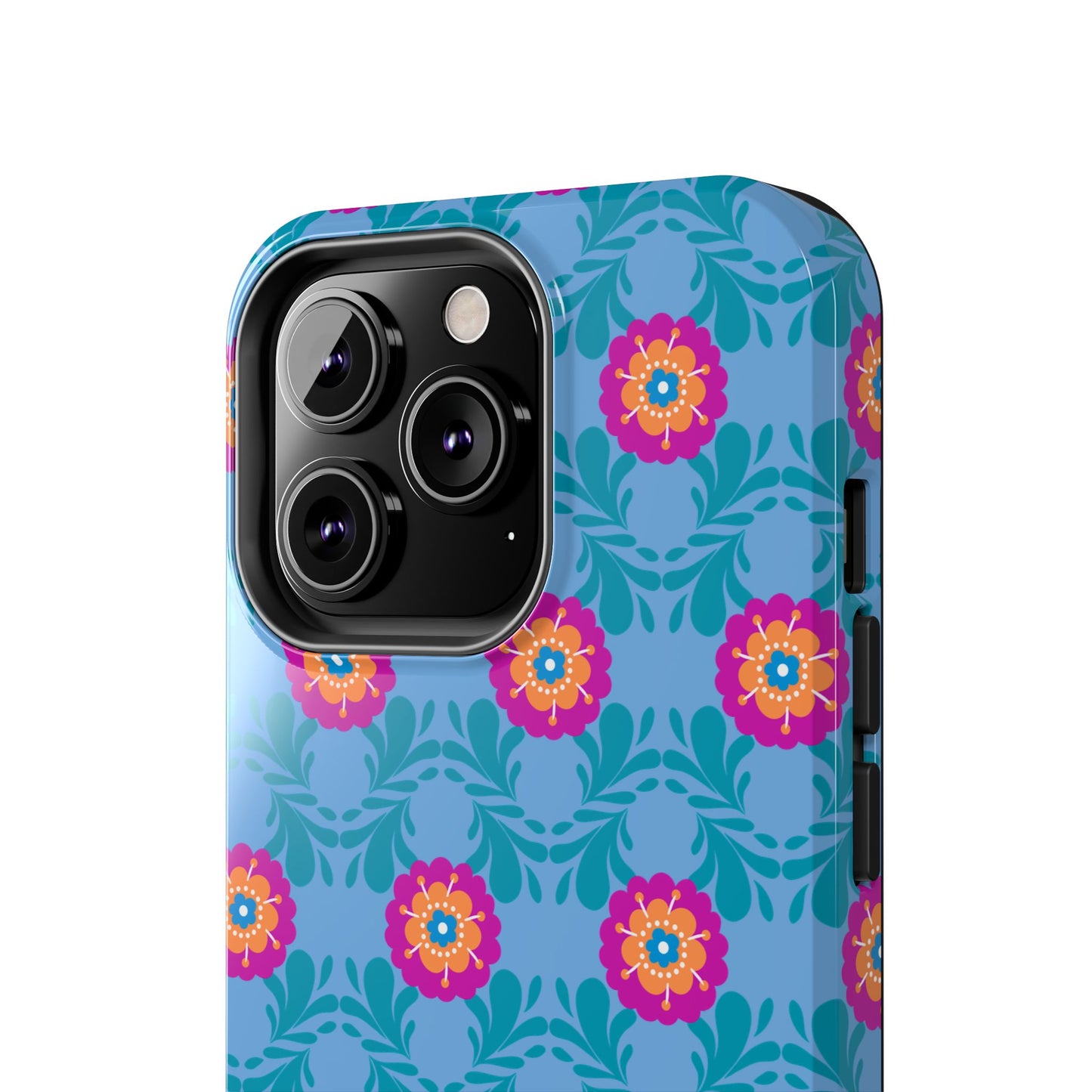 Floral Tough Phone Case - Durable, Stylish Protection for Your Smartphone
