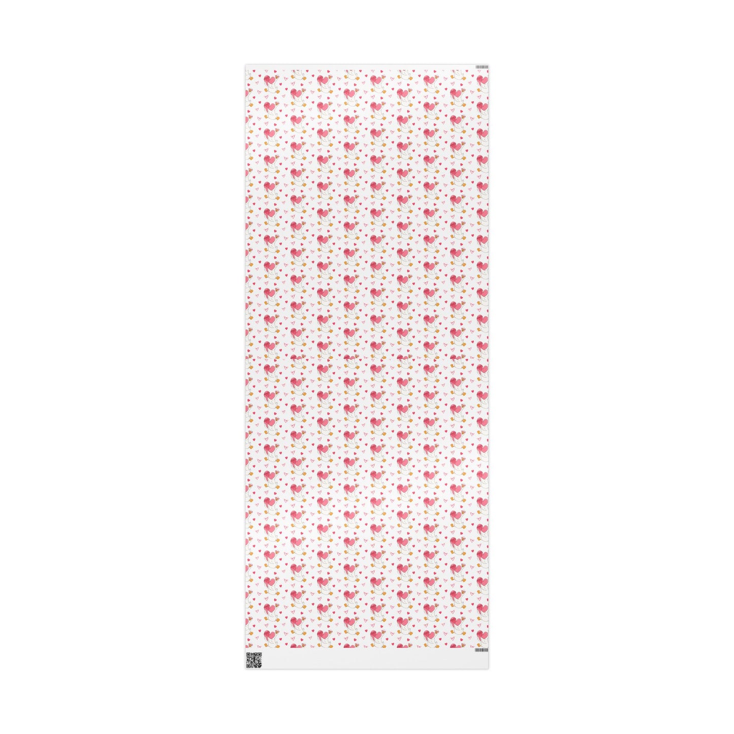 Romantic Love Goose Wrapping Paper Roll — Valentine's & Galentine's Gift Wrap