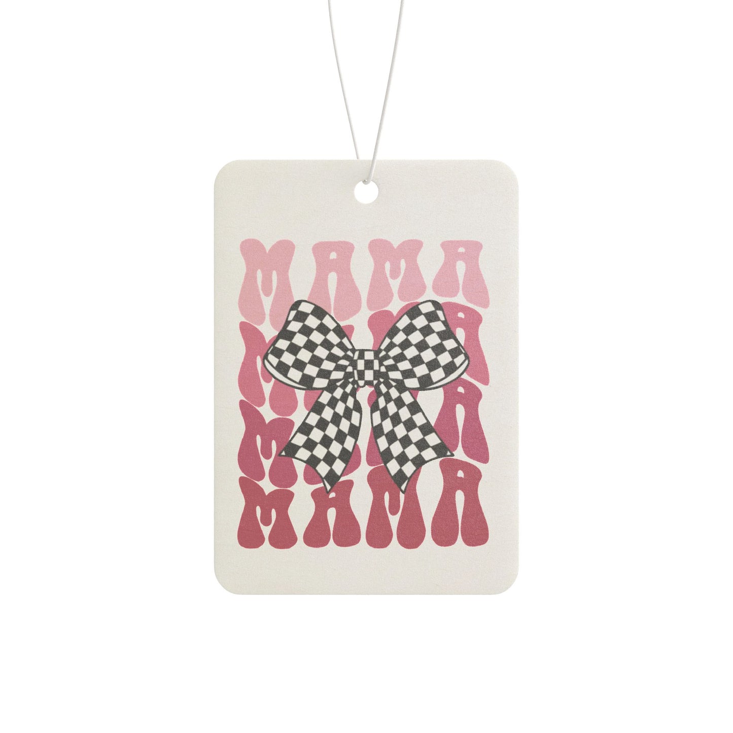 Chic Car Air Freshener with Bow Design, Cute Car Accessory, Floral Air Freshener, Gift for Her, Home Decor