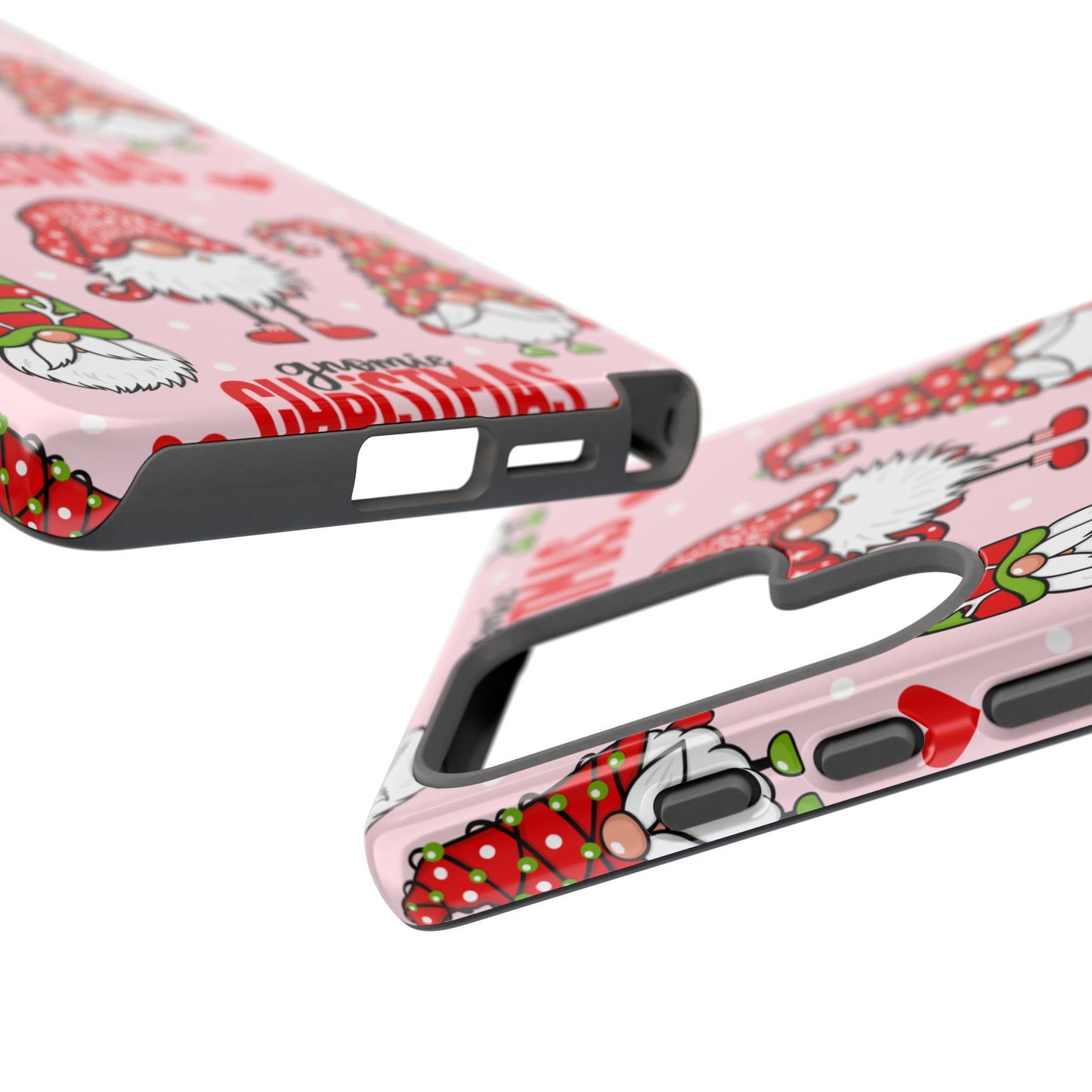 Christmas Gnomes Tough Phone Case – “Gnomie Christmas” Holiday Protection