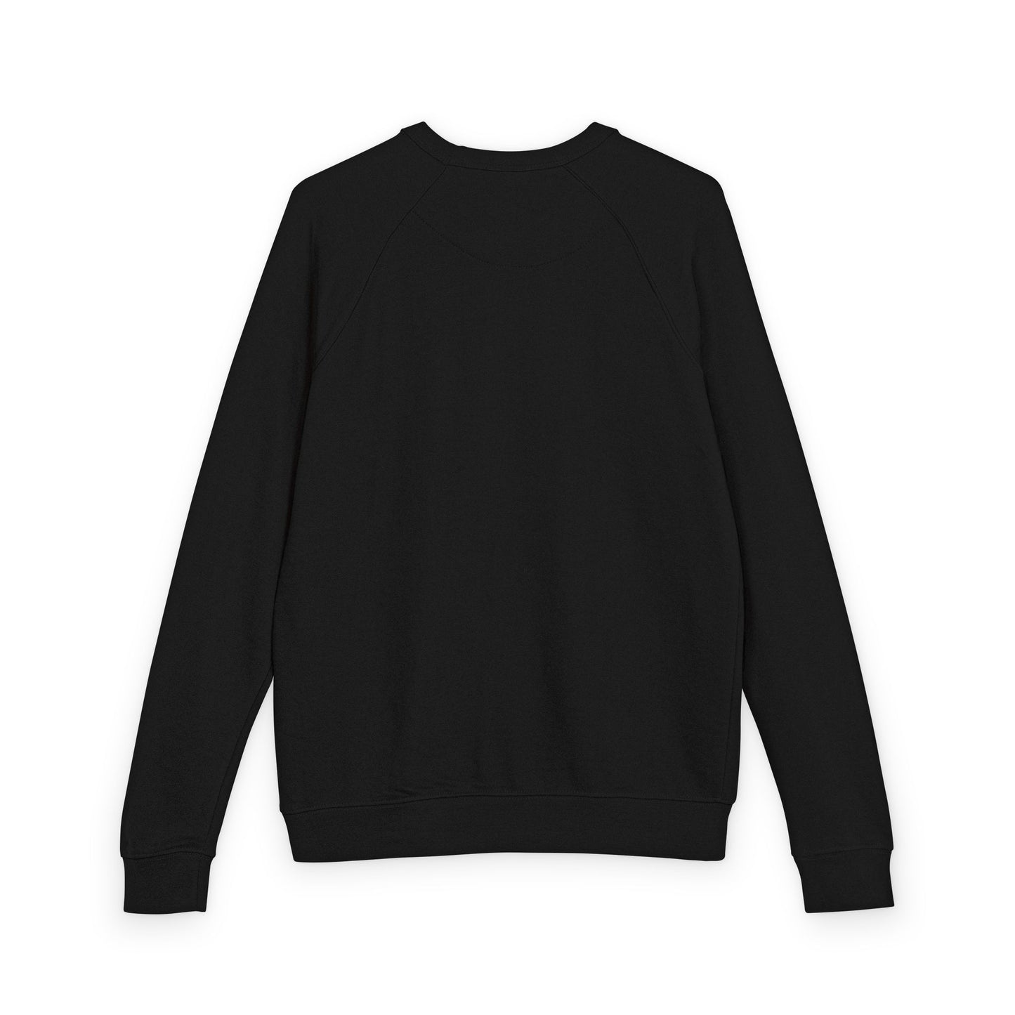 Coffee Lover Crewneck Sweatshirt — “Fueled by Coffee and the Holy Spirit” Graphic Raglan