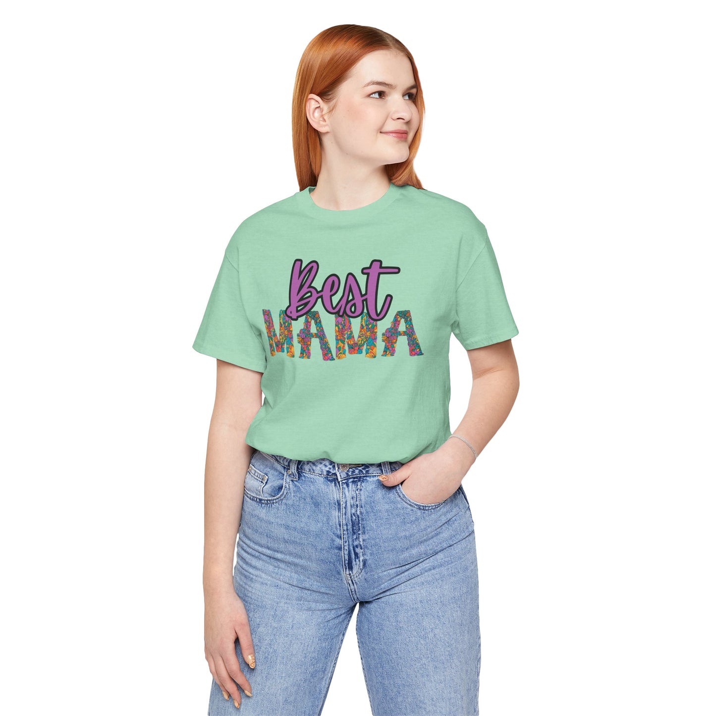 Floral 'Mama' Tee