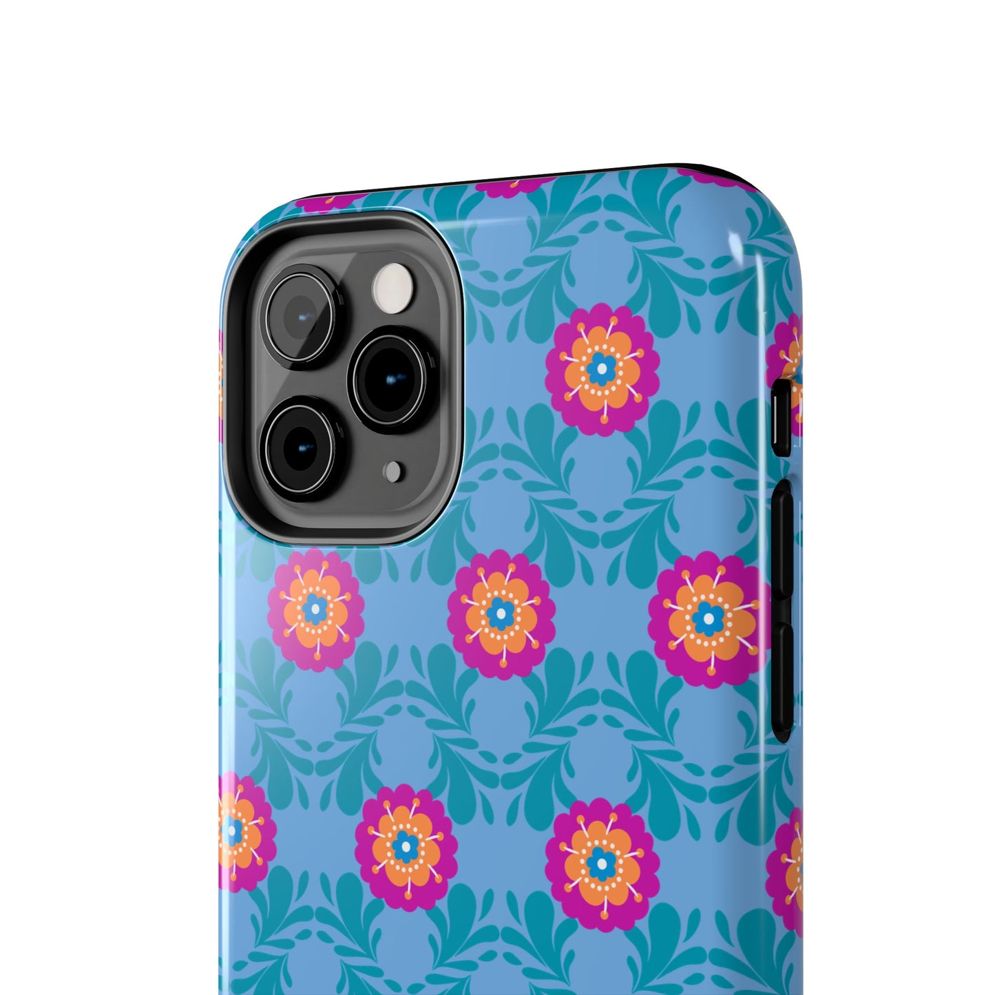 Floral Tough Phone Case - Durable, Stylish Protection for Your Smartphone