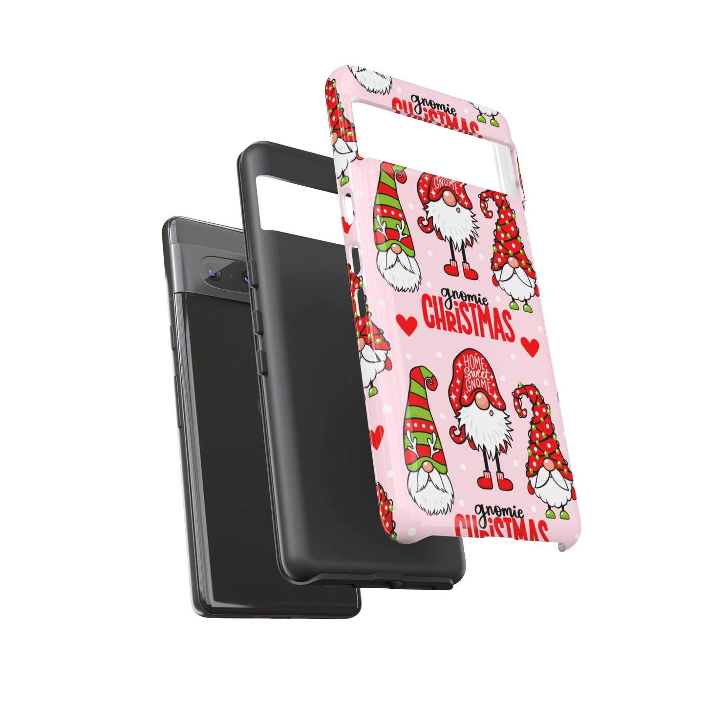 Christmas Gnomes Tough Phone Case – “Gnomie Christmas” Holiday Protection