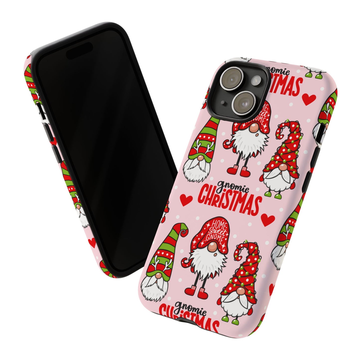 Christmas Gnomes Tough Phone Case – “Gnomie Christmas” Holiday Protection