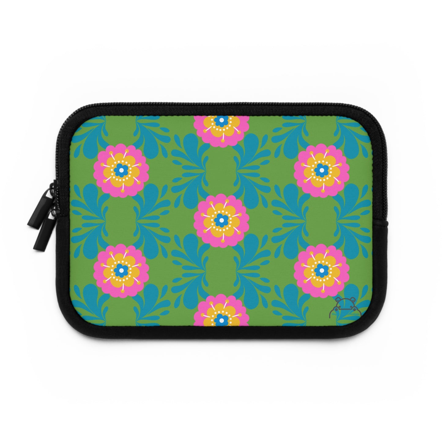 Vibrant Floral Laptop Sleeve, Colorful Tech Pouch, Flowers Design, Eco-Friendly Sleeve, Gift for Students, Stylish Computer Case, [...]