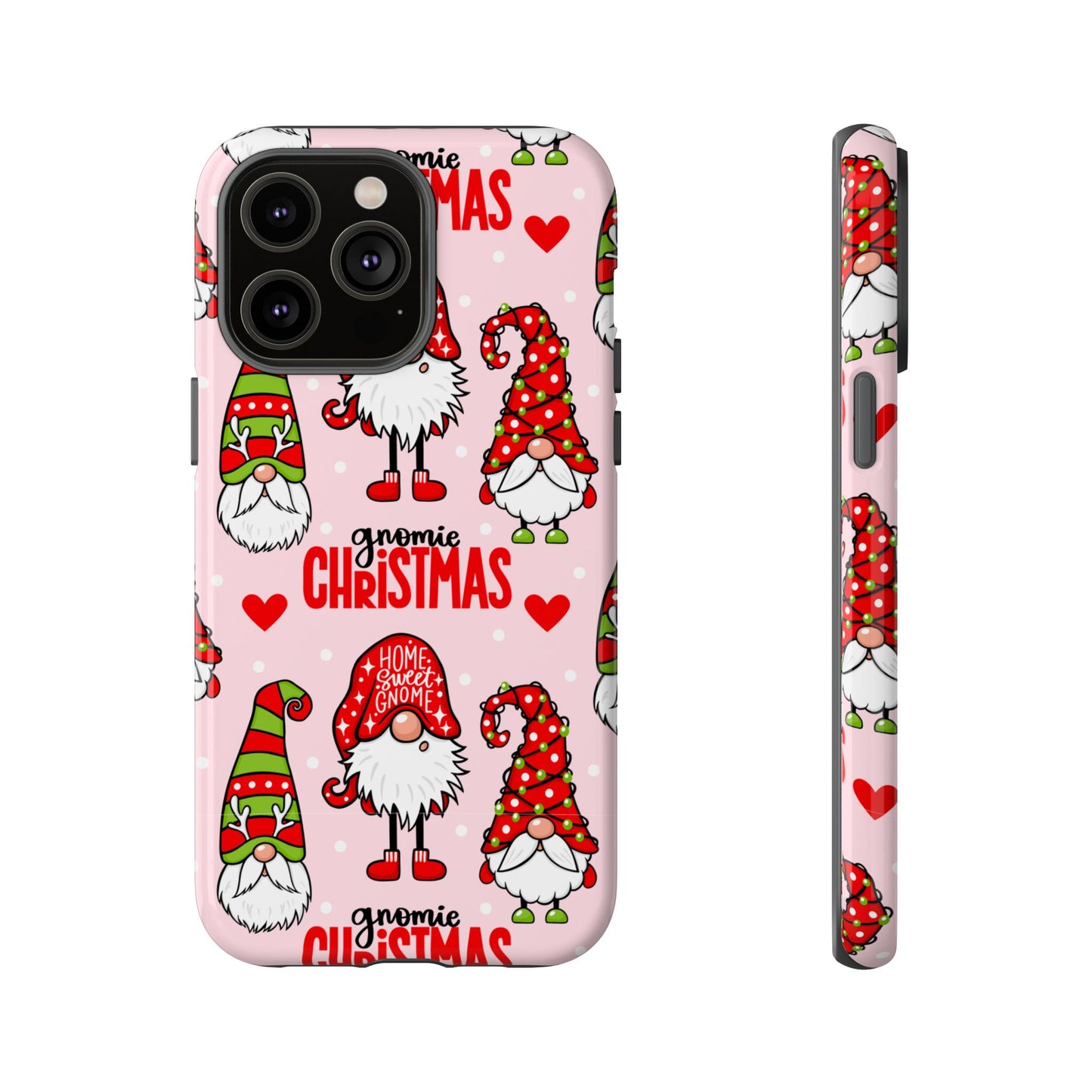 Christmas Gnomes Tough Phone Case – “Gnomie Christmas” Holiday Protection