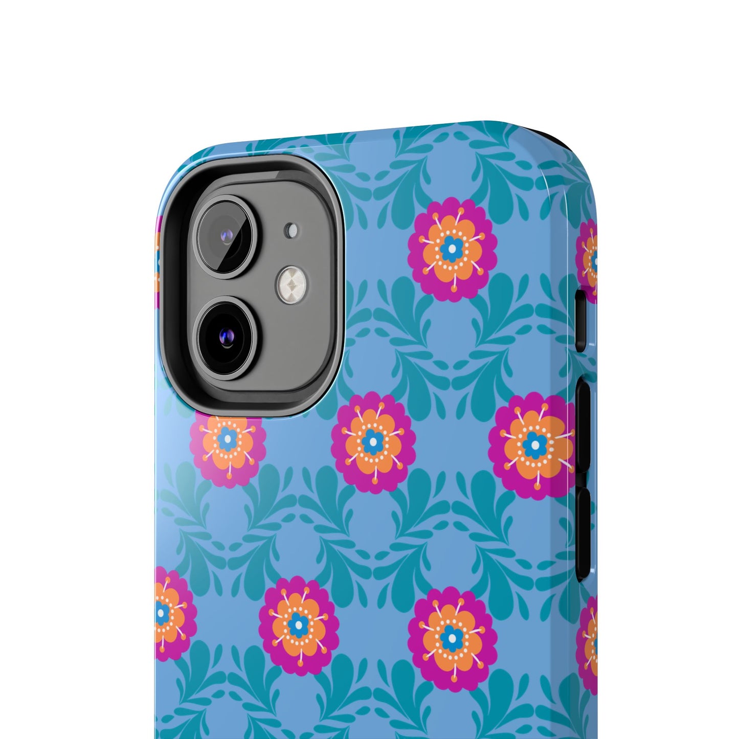 Floral Tough Phone Case - Durable, Stylish Protection for Your Smartphone