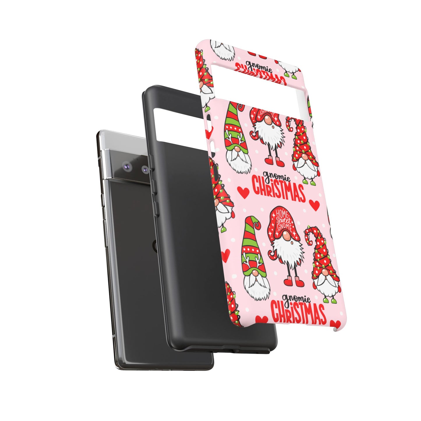 Christmas Gnomes Tough Phone Case – “Gnomie Christmas” Holiday Protection