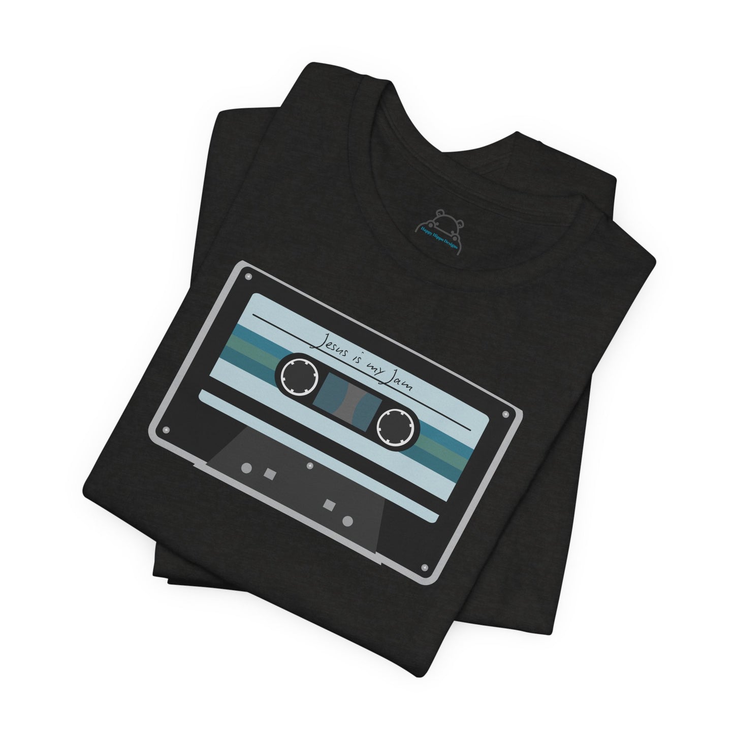 Jesus is my Jam Vintage Tape Design-Faith Based Unisex Tee