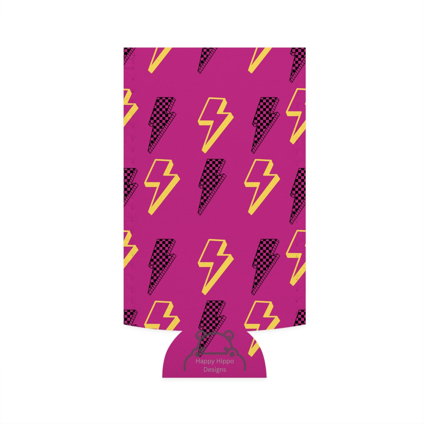 Vibrant Lightning Slim Can Cooler, Party Drink Sleeve, Summer BBQ Gift, Electric Vibe Beverage Wrap, Festival Drink Holder, Fun Picnic [...]