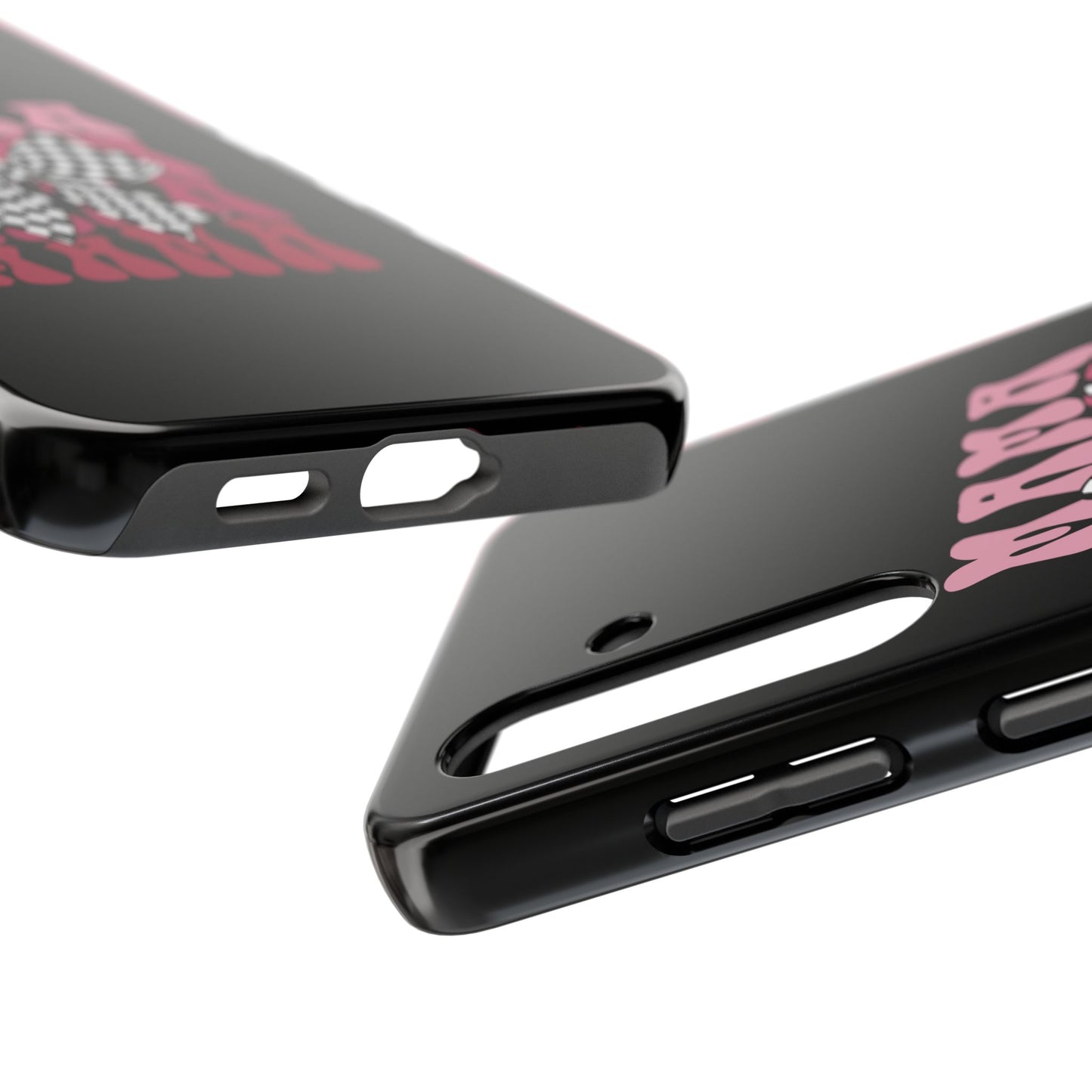 Chic Tough Phone Cases with Mama Bow Design, Stylish Phone Cover