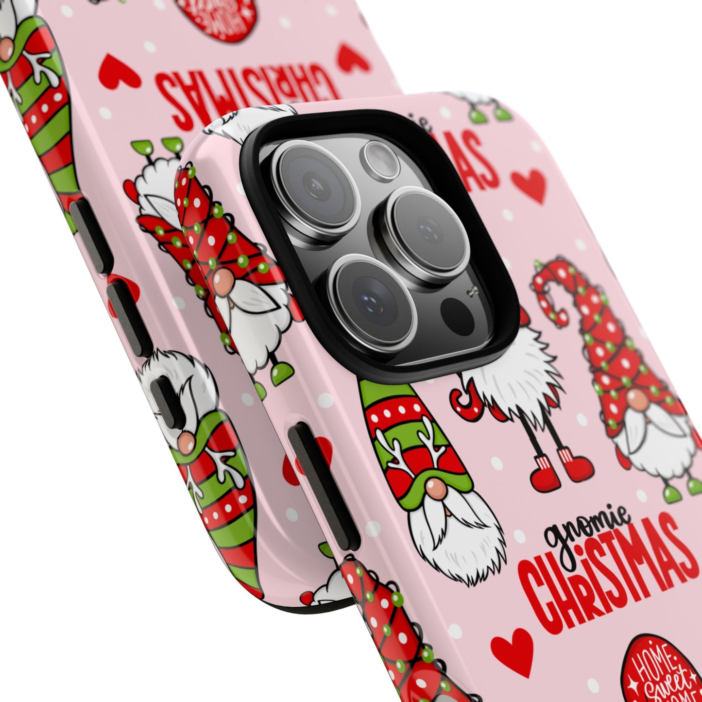 Christmas Gnomes Tough Phone Case – “Gnomie Christmas” Holiday Protection