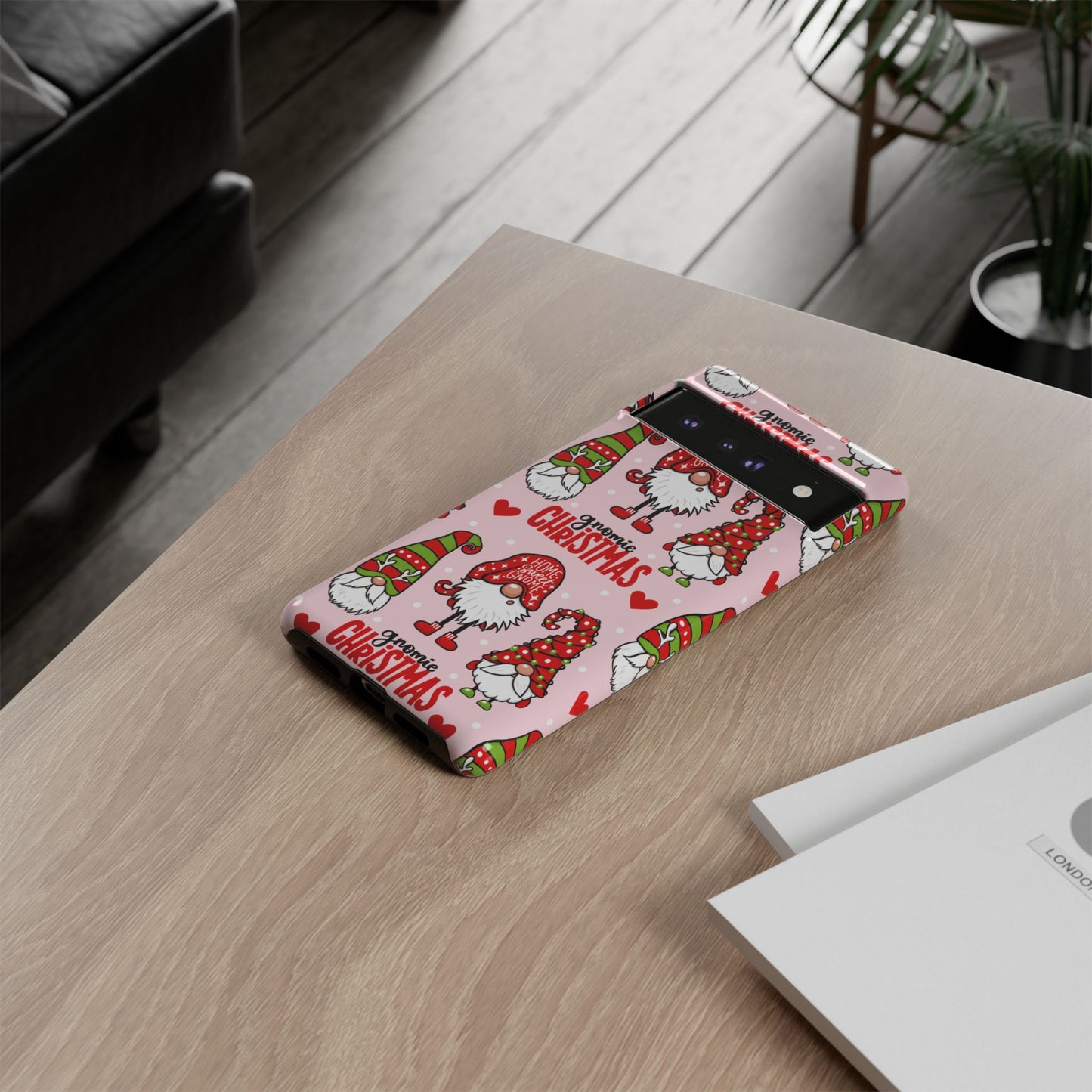 Christmas Gnomes Tough Phone Case – “Gnomie Christmas” Holiday Protection