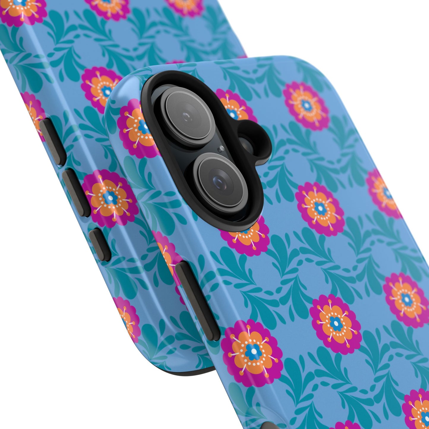 Floral Tough Phone Case - Durable, Stylish Protection for Your Smartphone