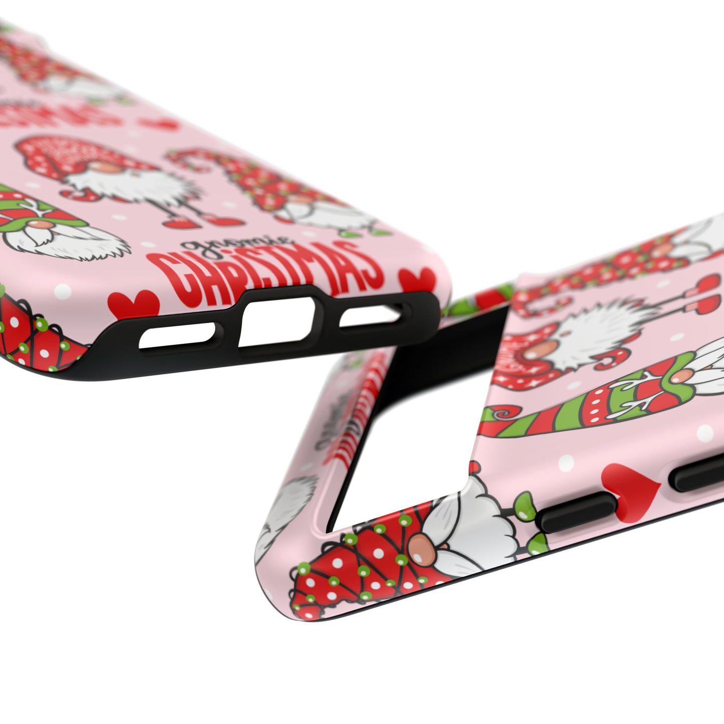 Christmas Gnomes Tough Phone Case – “Gnomie Christmas” Holiday Protection
