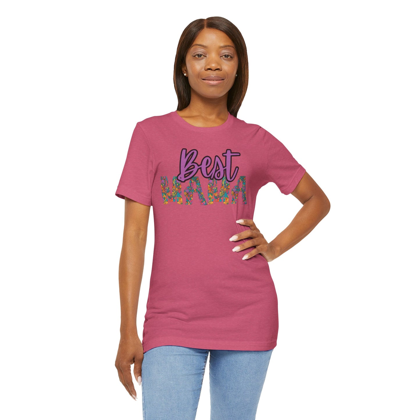 Floral 'Mama' Tee