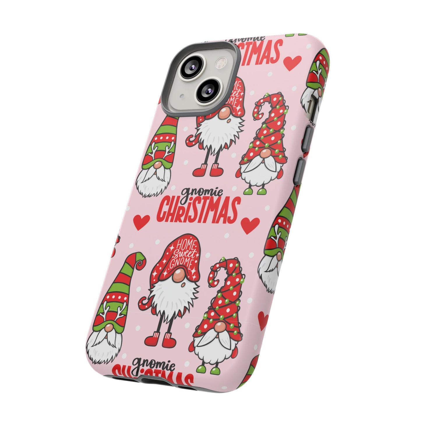 Christmas Gnomes Tough Phone Case – “Gnomie Christmas” Holiday Protection