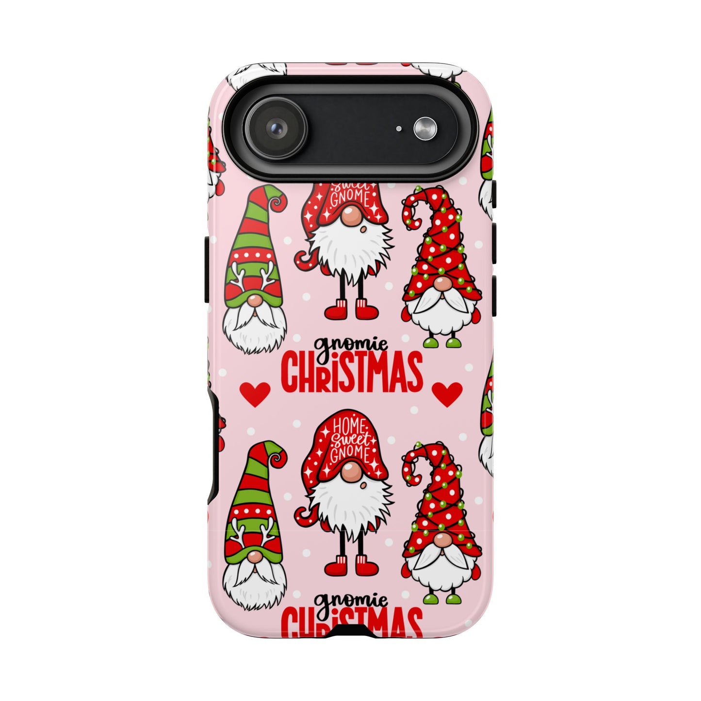 Christmas Gnomes Tough Phone Case – “Gnomie Christmas” Holiday Protection
