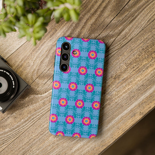 Floral Tough Phone Case - Durable, Stylish Protection for Your Smartphone