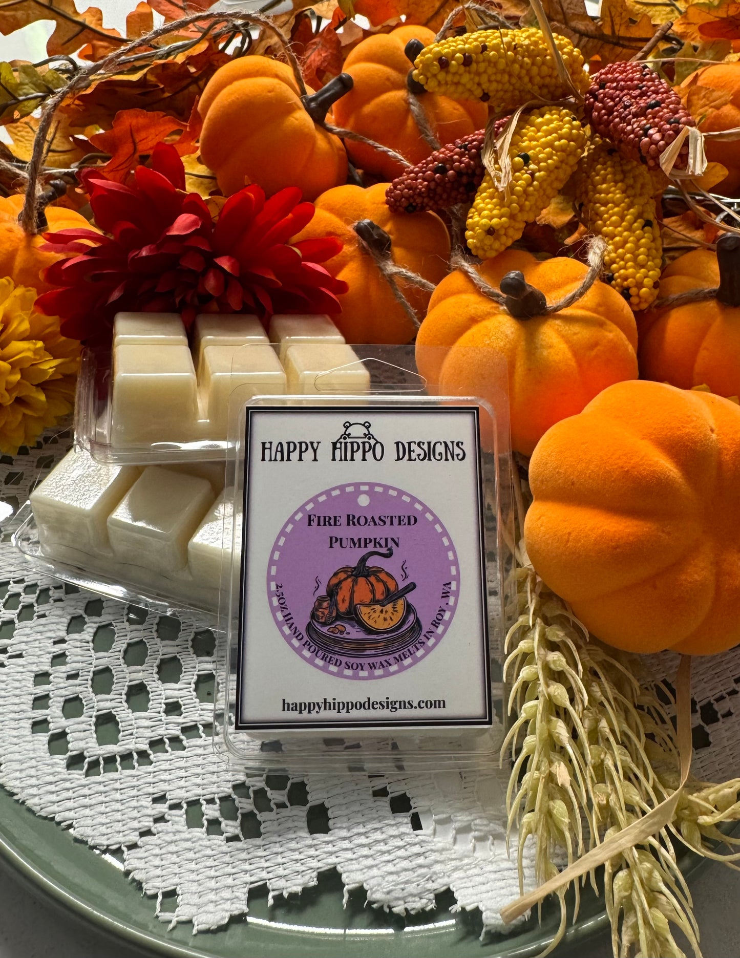 Fire Roasted Pumpkin Wax melts- Fall Fragrance collection