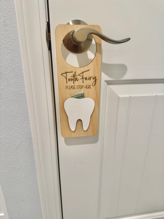 Tooth Fairy door hanger